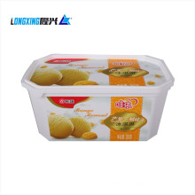 plastic In mold labeling ice cream cup